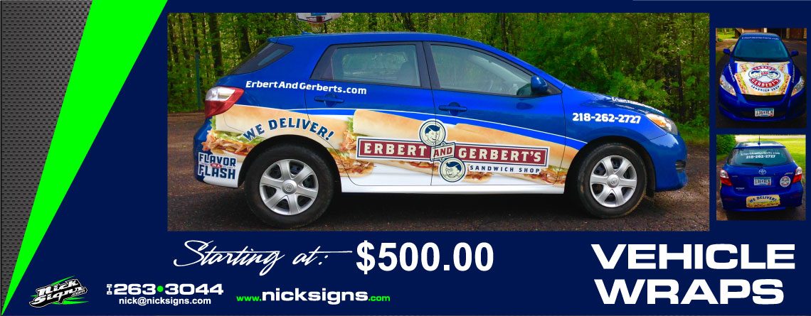 Vehicle Wrap – Erbert & Gerberts