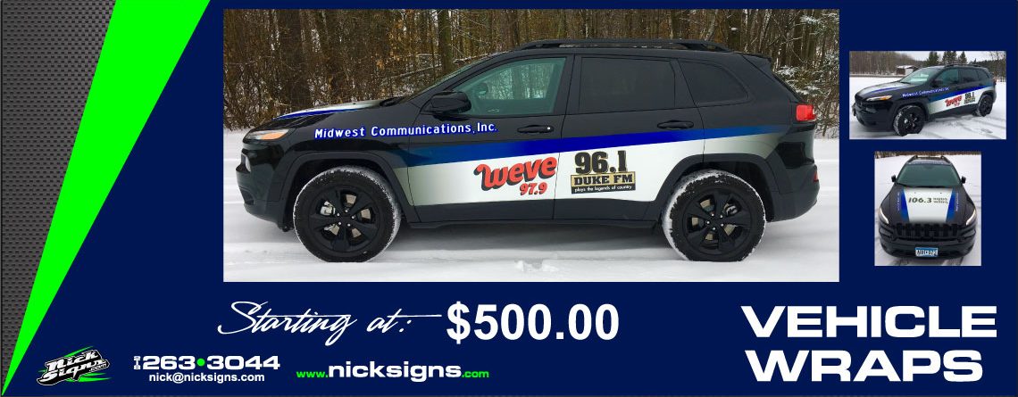Vehicle Wrap – WEVE Radio